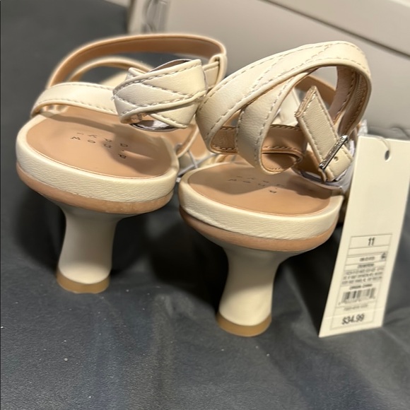 Beige Strappy Sandals - Picture 3 of 7